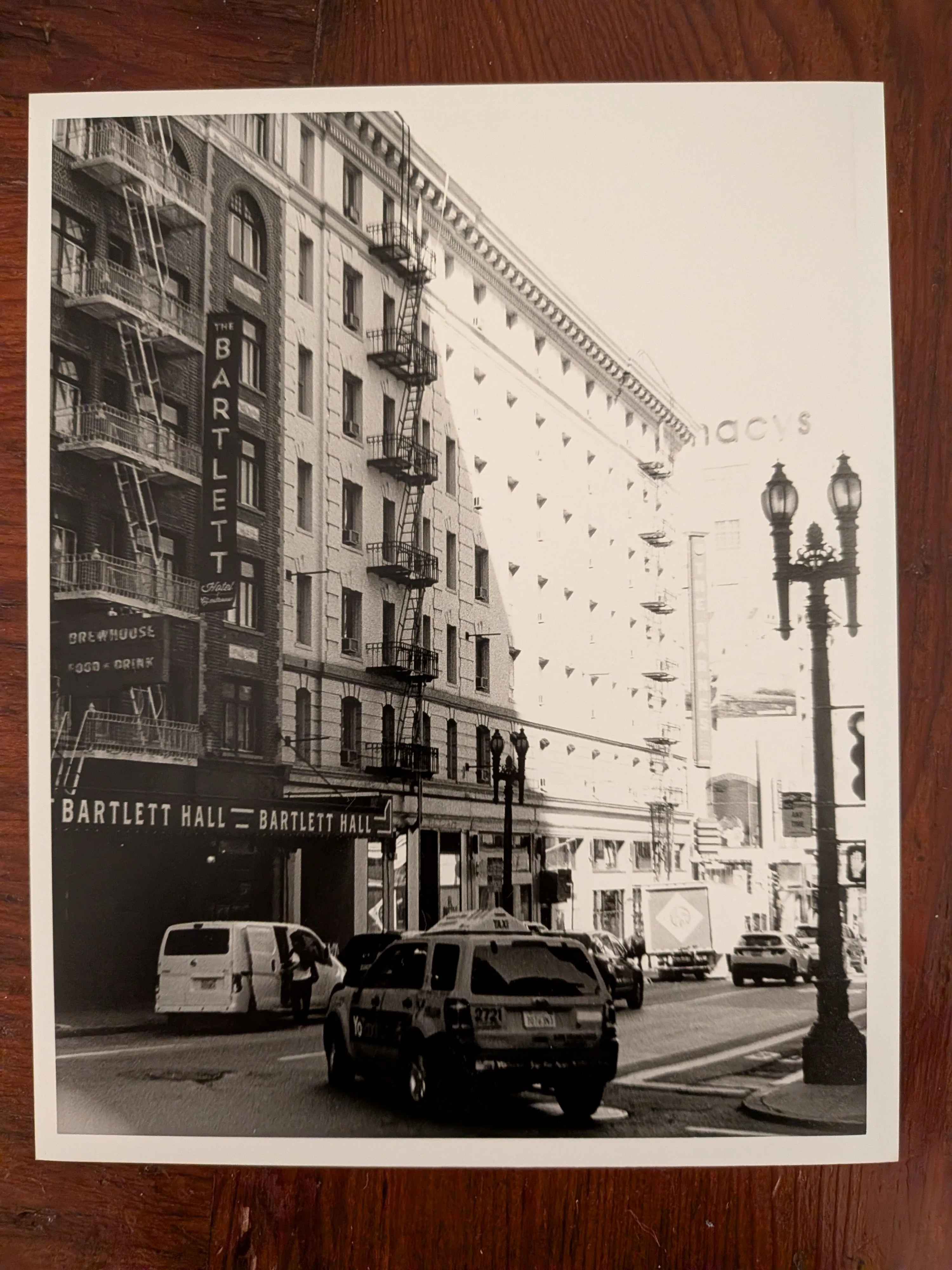 Bartlett Hall, vertical orientation