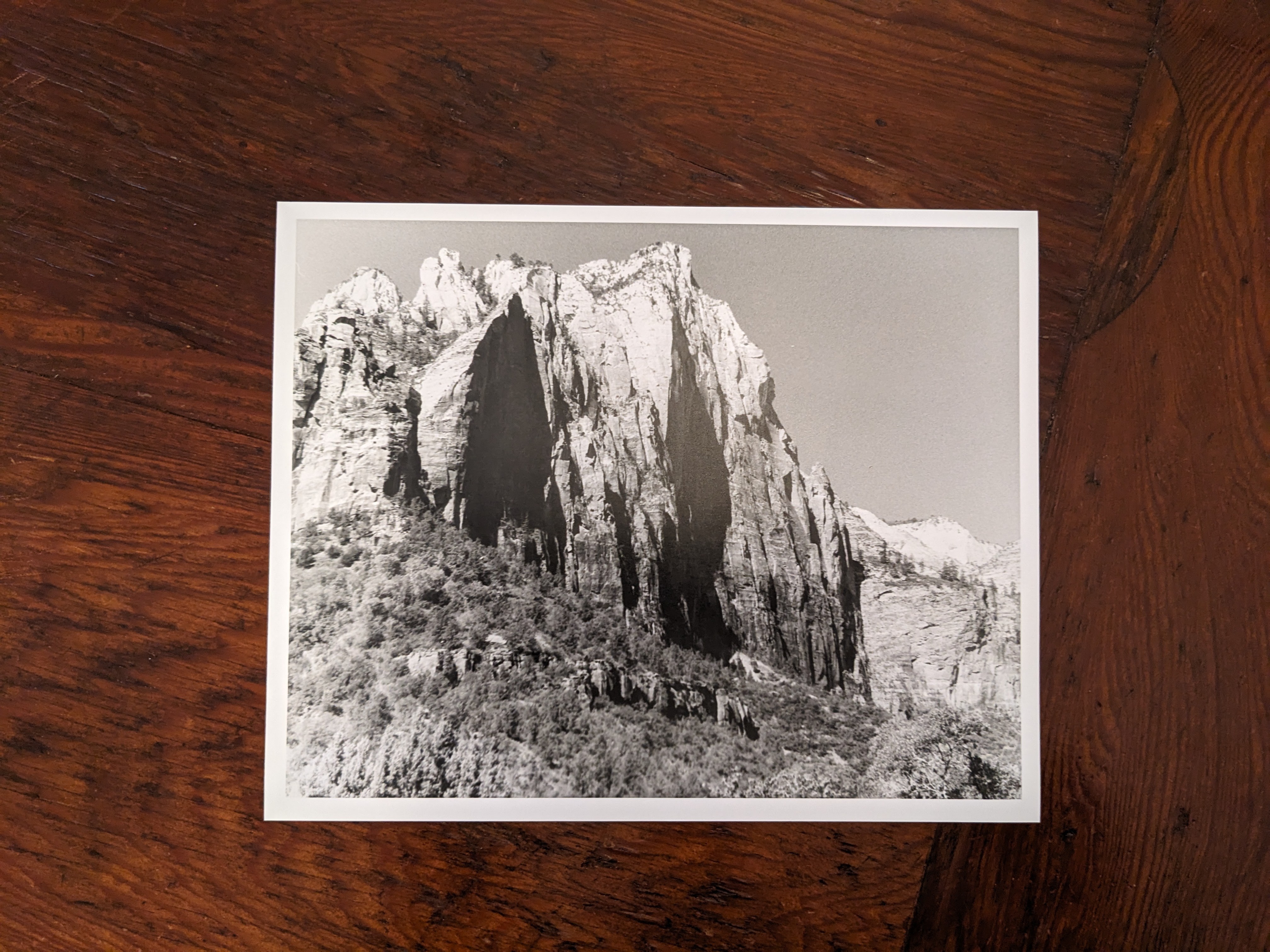 Zion, horizontal orientation