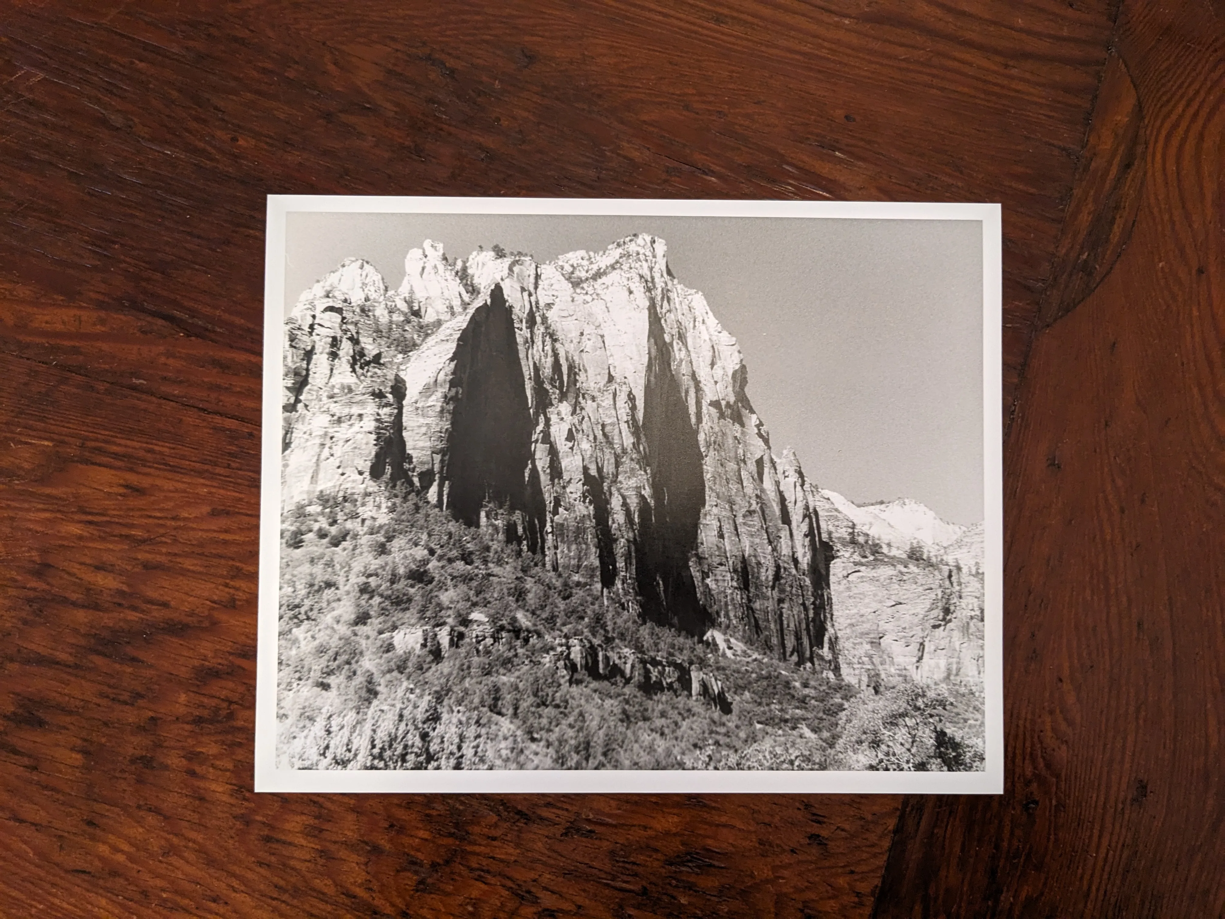 Zion, horizontal orientation